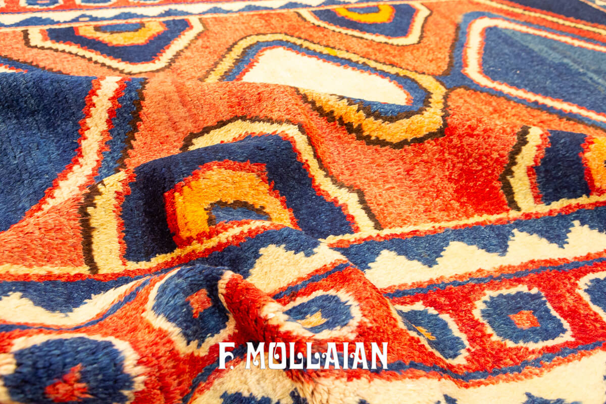 Tapis Tribaux Conception Géométrique Bakhtiari Gabbeh n°:710153